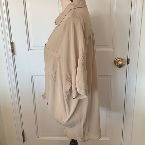 SPLENDID WOMENS TIE-FRONT BUTTON-DOWN SHIRT - Picture 6 of 12